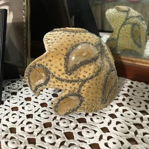 Vintage 1920s beaded Flapper hat Ere Nouvell